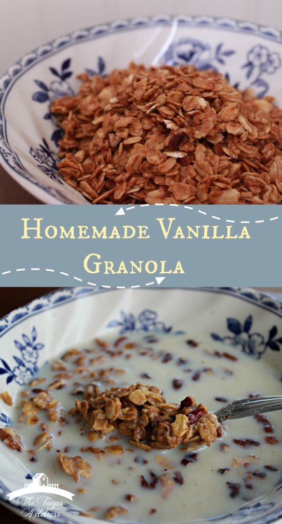 Homemade Vanilla Granola