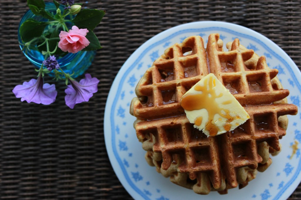 Homemade Farmhouse Waffles