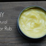 DIY Natural Vapor Rub